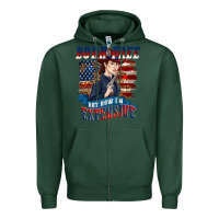 Sports Green born free but now im expensive Zipper Hoodie - texasbilliewilder
