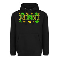 Black St. Patricks Day mini Heavyweight Hoodie - Neo Western