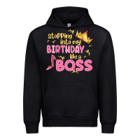Black birthday boss Urban Hoodie - MaliasSmallBusiness