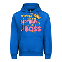 Cobalt birthday boss Urban Hoodie - MaliasSmallBusiness