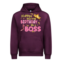 Mauve Wine birthday boss Urban Hoodie - MaliasSmallBusiness