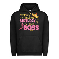 Pigment Black birthday boss Urban Hoodie - MaliasSmallBusiness