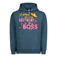 Pigment Midnight Navy birthday boss Urban Hoodie - MaliasSmallBusiness