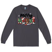Smoke merry nurse Long Sleeve Tee - MaliasSmallBusiness