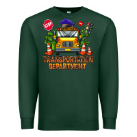 Sports Green transportation department Premium Sweatshirt - AdoDesignShop