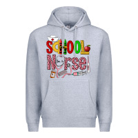 Heather Grey School Nurse Premium Hoodie - LillyAllenDesigns
