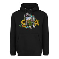 Black western horseshoe Heavyweight Hoodie - SublimationCraftShop