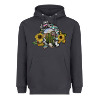 Smoke western horseshoe Heavyweight Hoodie - SublimationCraftShop