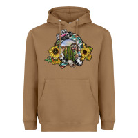Toasted Coconut western horseshoe Heavyweight Hoodie - SublimationCraftShop