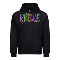 Black mardi gras krewe Urban Hoodie - MaliasSmallBusiness