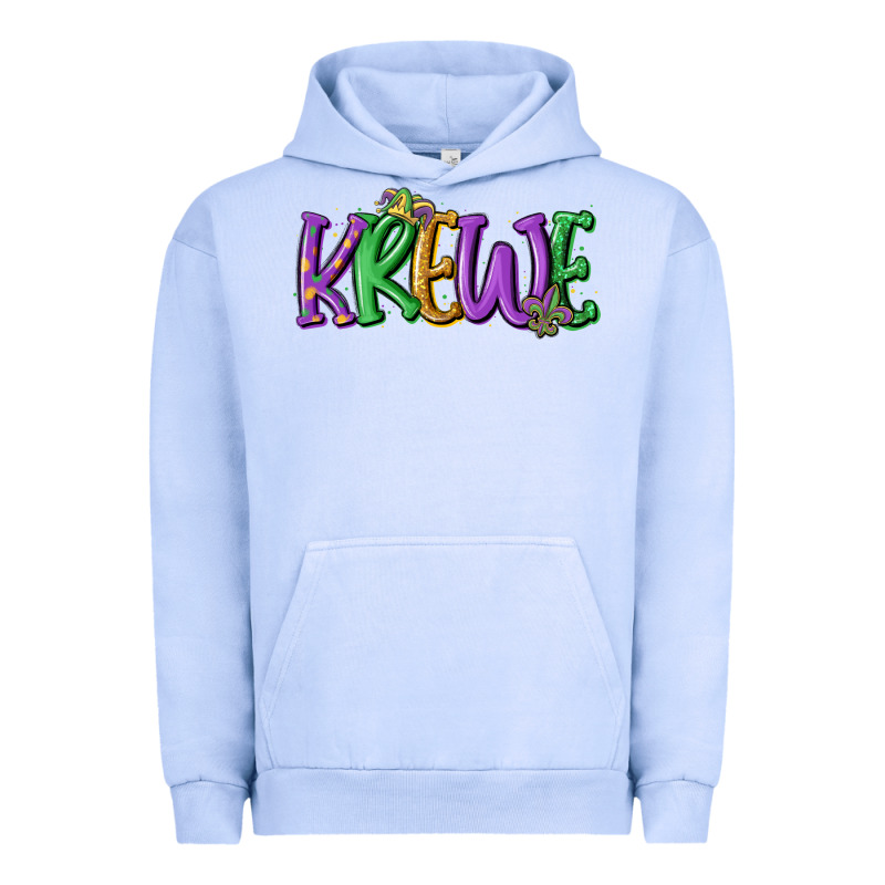 Mardi Gras Krewe Urban Hoodie by MaliasSmallBusiness | Teevron