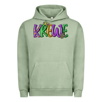 Pigment Oil Green mardi gras krewe Urban Hoodie - MaliasSmallBusiness