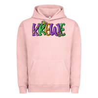 Pigment Salmon mardi gras krewe Urban Hoodie - MaliasSmallBusiness