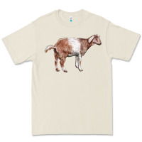 Bone Nubian Goat Premium Tee - LillyAllenDesigns