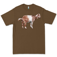 Cacao Nubian Goat Premium Tee - LillyAllenDesigns