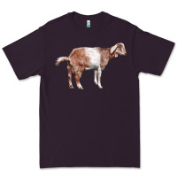 Plum Nubian Goat Premium Tee - LillyAllenDesigns