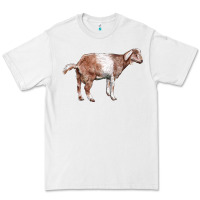 White Nubian Goat Premium Tee - LillyAllenDesigns