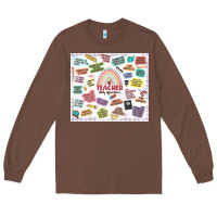 Chestnut teacher daily affirmations Long Sleeve Tee - MaliasSmallBusiness
