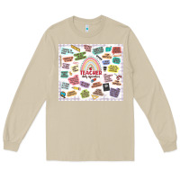 Mushroom teacher daily affirmations Long Sleeve Tee - MaliasSmallBusiness