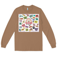Toasted Coconut teacher daily affirmations Long Sleeve Tee - MaliasSmallBusiness