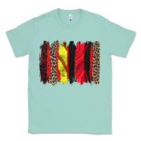 Seafoam softball brushstroke Classic Tee - Zillion Design Studio