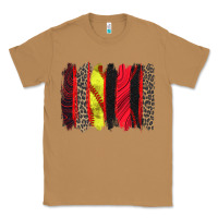 Toasted Coconut softball brushstroke Classic Tee - Zillion Design Studio