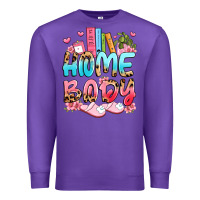Purple homebody Premium Sweatshirt - JahusDesignShop
