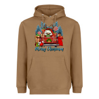 Toasted Coconut merry christmas gnomes truck Heavyweight Hoodie - FaDigitalArtStudio