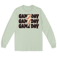 Matcha game day game day baseball Long Sleeve Tee - MaliasSmallBusiness
