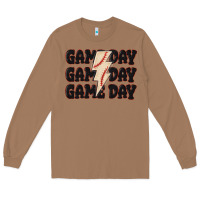 Toasted Coconut game day game day baseball Long Sleeve Tee - MaliasSmallBusiness