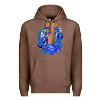 Chestnut colon cancer heels Premium Hoodie - NancyCooperArtShop