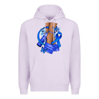 Lilac colon cancer heels Premium Hoodie - NancyCooperArtShop