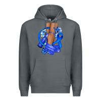 Rock colon cancer heels Premium Hoodie - NancyCooperArtShop