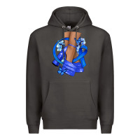 Smoke colon cancer heels Premium Hoodie - NancyCooperArtShop