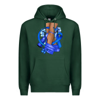 Sports Green colon cancer heels Premium Hoodie - NancyCooperArtShop