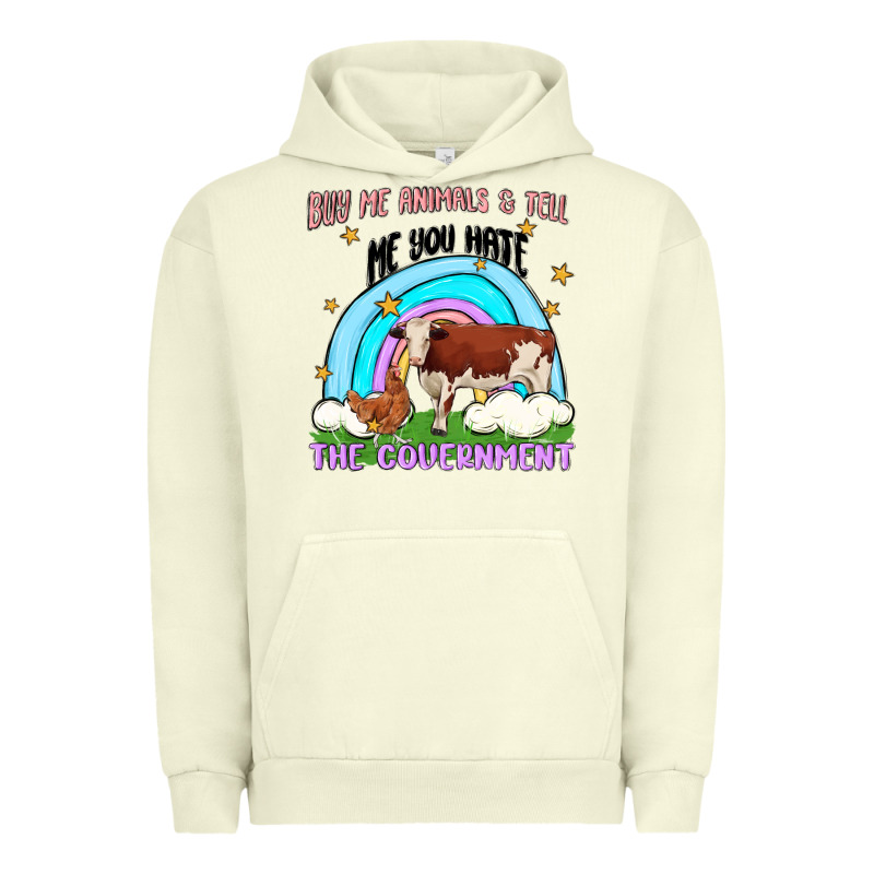 Buy Me Animals Malia Urban Hoodie by MaliasSmallBusiness | Teevron