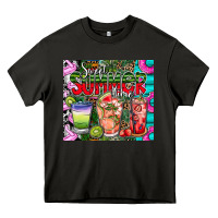 Asphalt summer time Heavy Core Tee - CowhideDigitalArt