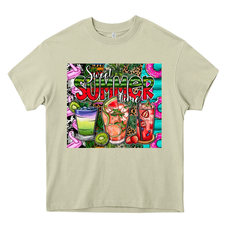 Summer Time Heavy Core Tee by CowhideDigitalArt | Teevron