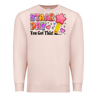 Pale Pink staar day you got this Premium Sweatshirt - JahusDesignShop
