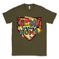 Army Green home sweet home softball Classic Tee - Zillion Design Studio