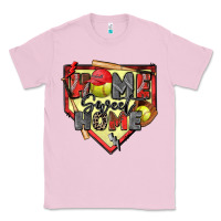 Bubblegum Pink home sweet home softball Classic Tee - Zillion Design Studio