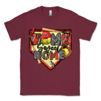 Burgundy home sweet home softball Classic Tee - Zillion Design Studio