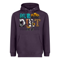 Plum rub some dirt on it soccer Heavyweight Hoodie - HRA Design Shop