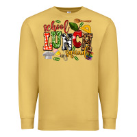 Antique Gold school lunch squad Premium Sweatshirt - AdoDesignShop