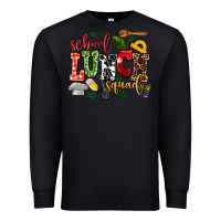 Black school lunch squad Premium Sweatshirt - AdoDesignShop