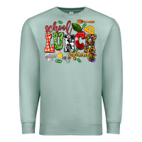 Seafoam school lunch squad Premium Sweatshirt - AdoDesignShop