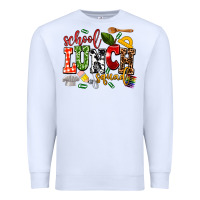 White school lunch squad Premium Sweatshirt - AdoDesignShop