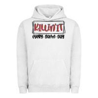 Pigment Lunar Rock killin it every damn day Urban Hoodie - MaliasSmallBusiness
