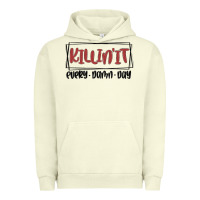 Pigment Pistachio killin it every damn day Urban Hoodie - MaliasSmallBusiness