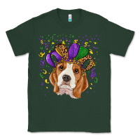 Sports Green Mardi gras beagle Classic Tee - RanaPortraitStore